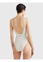 Traje De Baño Th Monogram Estampado Mujer Blanco Tommy Hilfiger de Tommy Hilfiger