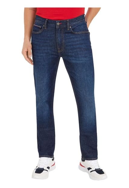 Jeans Denton Hombre Azul Oscuro Tommy Hilfiger