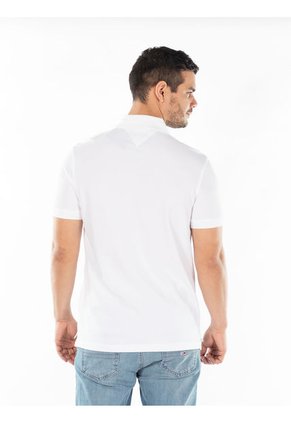 Polo 1985 De Corte Regular Hombre Blanco Tommy Hilfiger