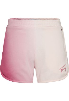 Pantalón Corto Signature Con Efecto Degradé Mujer Rosa Tommy Jeans