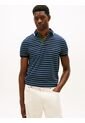 Polo Azul Oscuro De Corte Regular Con Logo Gráfico Tommy Hilfiger de Tommy Hilfiger