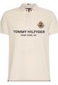 Polo Icons De Corte Slim Con Escudo Hombre Blanco Tommy Hilfiger de Tommy Hilfiger