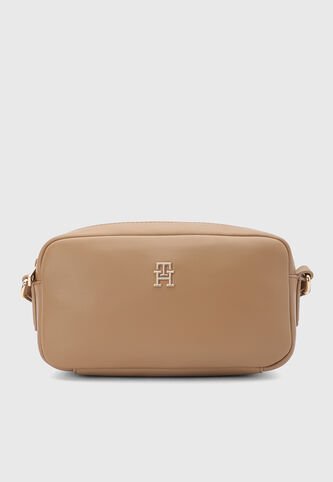 Bolso Manos Libres TOMMY HILFIGER Café Tommy Hilfiger