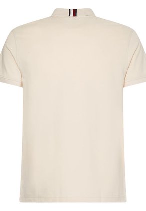 Polo Icons De Corte Slim Con Escudo Hombre Blanco Tommy Hilfiger