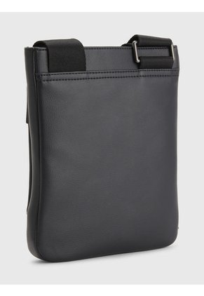 Bolso Bolso Pequeño Pequeño Con Logo Metálico Hombre Negro Tommy Hilfiger