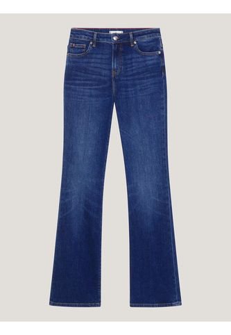 Jeans De Talle Medio Con Corte Bootcut Mujer Azul Tommy Hilfiger Tommy Hilfiger
