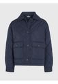 Chaqueta Con Diseño Acolchado A Rombos Mujer Azul Tommy Hilfiger de Tommy Hilfiger