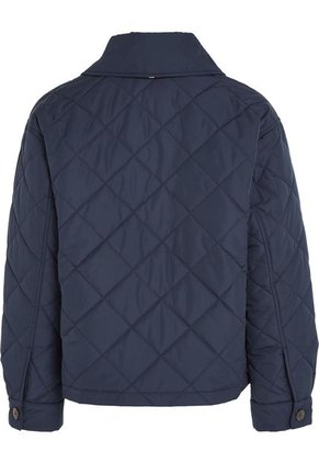 Chaqueta Con Diseño Acolchado A Rombos Mujer Azul Tommy Hilfiger