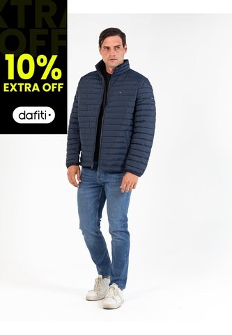 Chaqueta Azul Packable Scriba Tommy Hilfiger Tommy Hilfiger