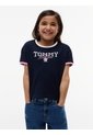 Camiseta Manga Para Niña Corta Con Logo Gráfico Tommy Hilfiger de Tommy Hilfiger