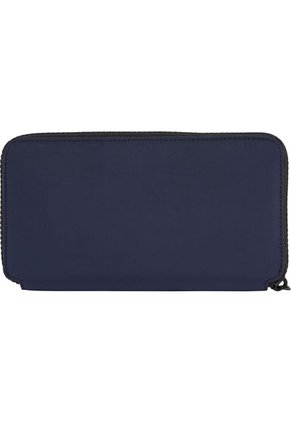 Cartera Grande Con Cierre Azul Tommy Hilfiger