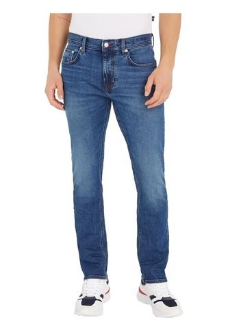 Jeans Con Efecto Desgastado Hombre Azul Tommy Hilfiger Tommy Hilfiger