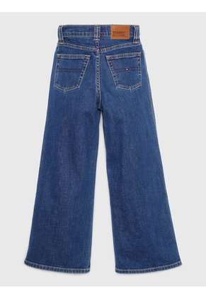 Jeans De Niña Con Pierna Ancha Tommy Hilfiger