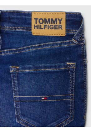 Jeans De Niño Scanton Y Ajustados Desteñidos Tommy Hilfiger