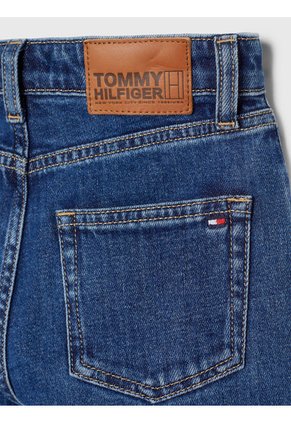Jeans De Niña Con Pierna Ancha Tommy Hilfiger
