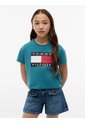 Camiseta De Para Niña Corte Amplio Con Logo Heritage Tommy Hilfiger de Tommy Hilfiger