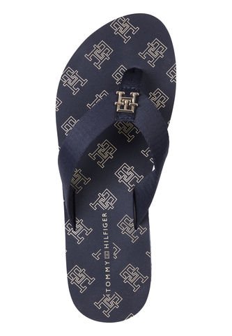 Sandalias Elevated De Textil Trenzado Mujer Azul Tommy Hilfiger Tommy Hilfiger