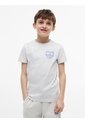 Camiseta Gris Para Niño De Punto Con Contorno Del Logo Tommy Hilfiger de Tommy Hilfiger