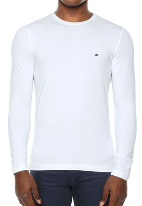 Camiseta Manga Larga Blanco Tommy Hilfiger