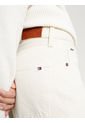 Jeans Blancos De Talle Alto Con Corte Globo Y Regular Tommy Hilfiger de Tommy Hilfiger
