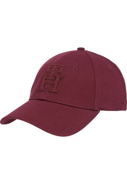 Gorra Vino De Béisbol Con Monograma TH Tommy Hilfiger