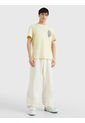 Camiseta De Corte Amplio Con Logo Homegrown Hombre Amarillo Tommy Jeans de Tommy Hilfiger