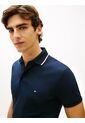 Polo Azul Slim Con Acabado Tipped Tommy Hilfiger de Tommy Hilfiger