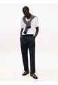 Camiseta Blanca De Cuello En V Tommy Hilfiger de Tommy Hilfiger