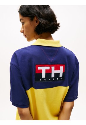 Polo Náutico Hilfiger Con Logo Trasero Tommy Hilfiger