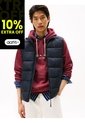 Chaleco Azul De Cuello Alto Acolchado Tommy Hilfiger de Tommy Hilfiger