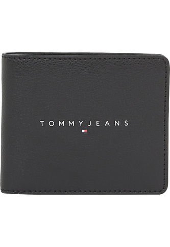 Billetera Negra Con Logo Tommy Jeans Tommy Hilfiger Tommy Hilfiger