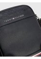 Bolso Cruzado Con Rayas De Colores Distintivos Hombre Negro Tommy Hilfiger de Tommy Hilfiger