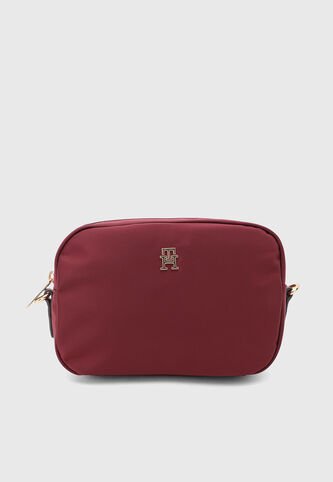 Bolso Manos Libres TOMMY HILFIGER Vinotinto Tommy Hilfiger