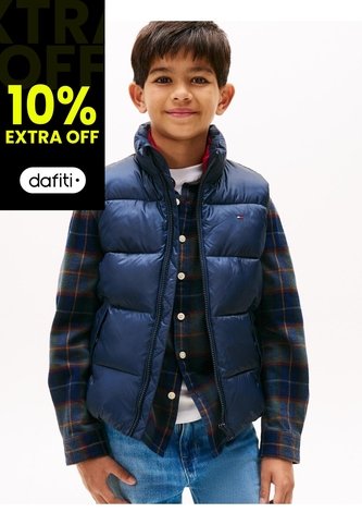 Chaleco Azul Para Niño Essential Acolchado Tommy Hilfiger Tommy Hilfiger