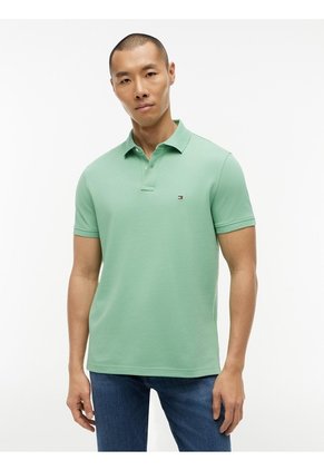 Polo Verde 1985 De Corte Regular Tommy Hilfiger