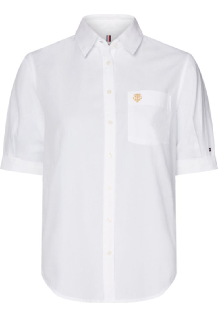camisa blanca tommy mujer