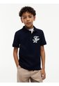 Polo Multicolor Para Niño Con Cierre De Cremallera Con Logo Script Tommy Hilfiger de Tommy Hilfiger