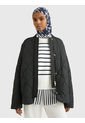 Chaqueta Negra Bomber Acolchada Para Mujer Tommy Hilfiger de Tommy Hilfiger