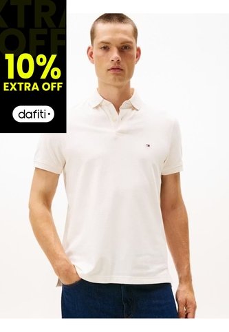 Polo Marfil 1985 De Corte Regular Tommy Hilfiger Tommy Hilfiger