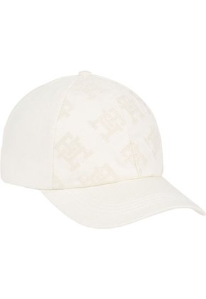 Gorra De Béisbol Iconic Th Monogram Mujer Blanco Tommy Hilfiger