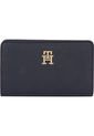 Cartera Mediana Con Insignia Del Monograma Th Mujer Azul Tommy Hilfiger de Tommy Hilfiger
