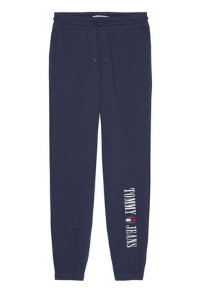 Joggers De Corte Amplio Con Parche Mujer Azul Tommy Jeans