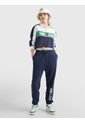 Joggers De Corte Amplio Con Parche Mujer Azul Tommy Jeans de Tommy Hilfiger