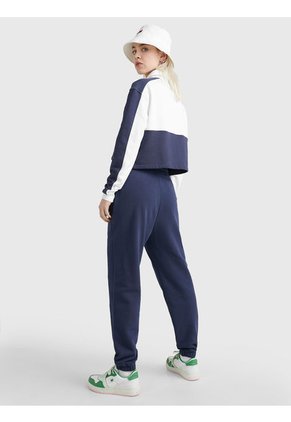Joggers De Corte Amplio Con Parche Mujer Azul Tommy Jeans
