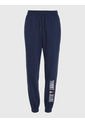Joggers De Corte Amplio Con Parche Mujer Azul Tommy Jeans de Tommy Hilfiger
