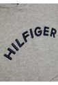 Saco Con Gorro Y Logo Arqueado Niño Gris Tommy Hilfiger de Tommy Hilfiger