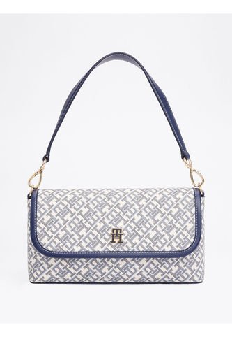 Bolso Azul Mensajero TH Monoplay Con Solapa Tommy Hilfiger Tommy Hilfiger