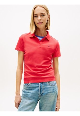 Polo Rojo Essential De Corte Slim Tommy Jeans Tommy Hilfiger