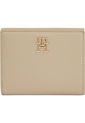 Cartera Mediana Con Acabado Granulado Mujer Beige Tommy Hilfiger de Tommy Hilfiger