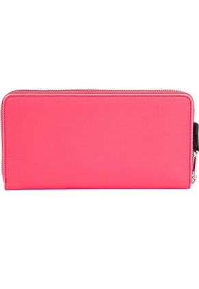 Cartera Grande Con Cremallera Y Logo Mujer Rosa Tommy Hilfiger